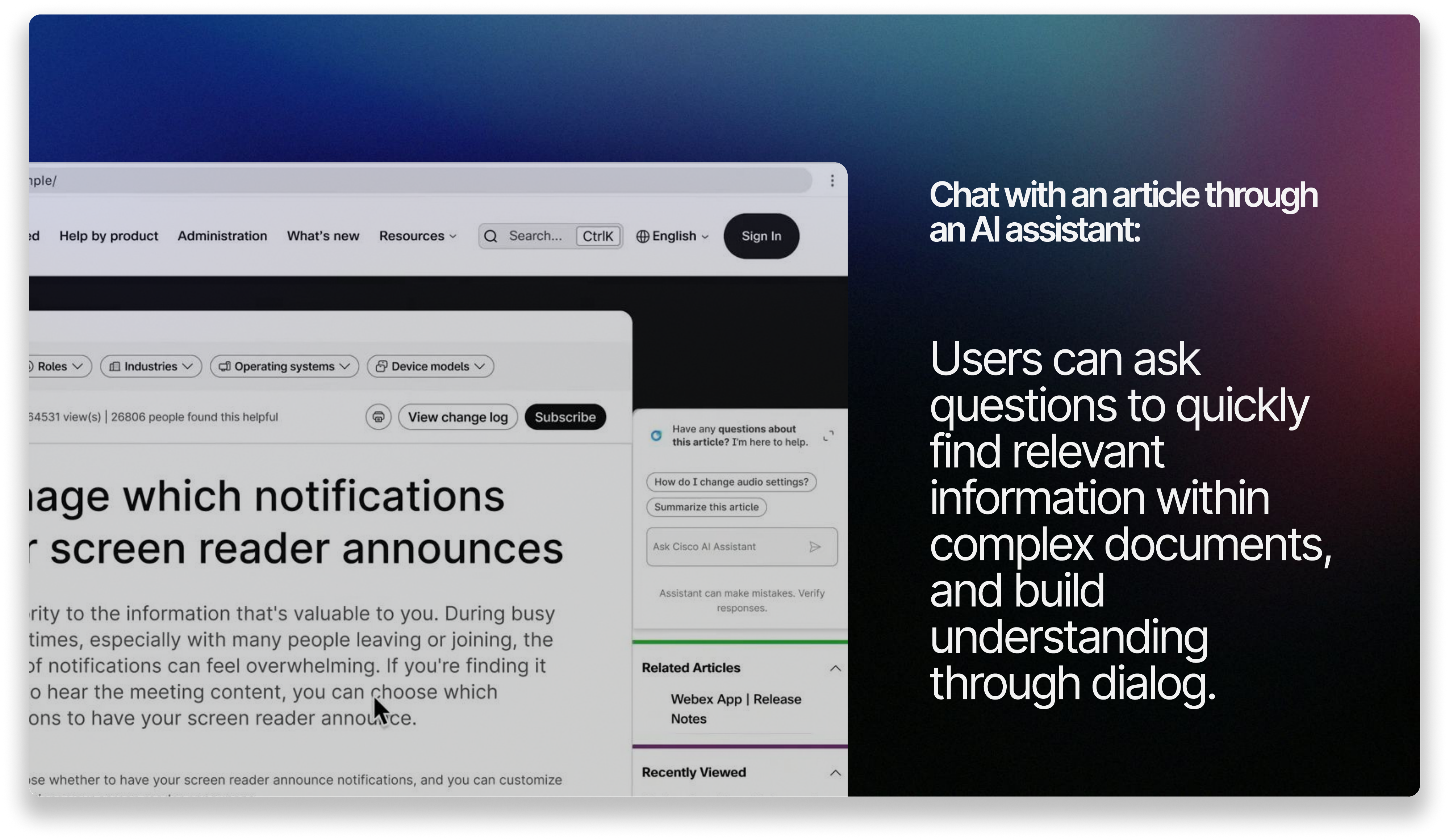 Chat with a doc slide 1